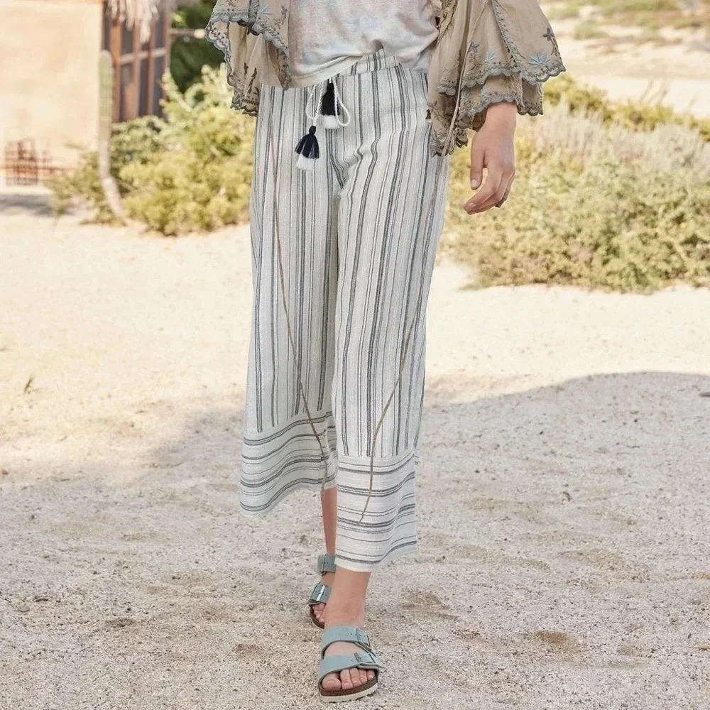SUNDANCE | SALTY BREEZE  WIDE LEG PANTS